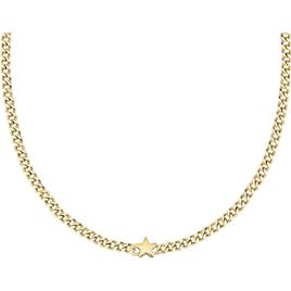 Le Petite Story Star Charm In Chain 40 Necklace Dourado  Homem