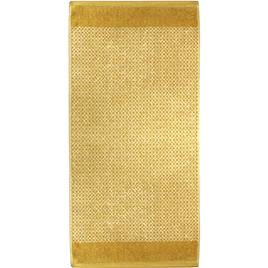 BaÑo Savu Rustic Shapes Jacquard Towel 100x150 Cm Dourado