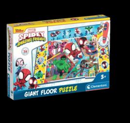 Clementoni - Puzzle Gigante para o Chão: Spidey e Amigos