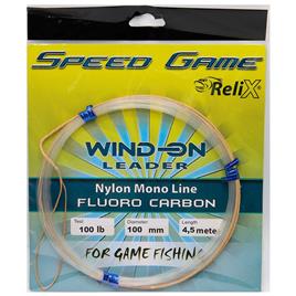 Relix Wind On Leader Fluorocarbon Transparente 1.200 mm