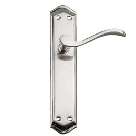 Handlock Zamak Curved Handle With Plate