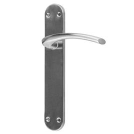 Handlock Zamak Curved Handle With Plate