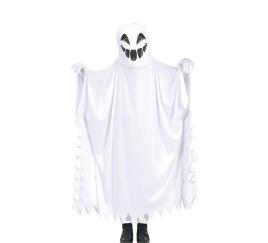 Fato de fantasma de sorriso escuro para criança