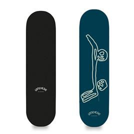 Sancheski 8.0´´ X 31.63´´ X 14´´ Wb Mini Logo Skateboard Deck Preto