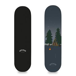 Sancheski 8.0´´ X 31.63´´ X 14´´ Wb Cabin Summer Skateboard Deck Preto