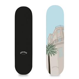 Sancheski 8.0´´ X 31.63´´ X 14´´ Wb Factory Skateboard Deck Transparente