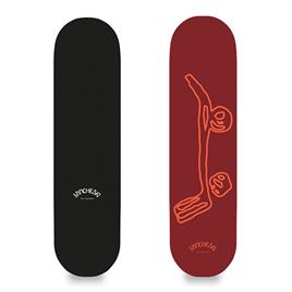 Sancheski 8.25´´ X 32´´ X 14.25´´ Wb Mini Logo Skateboard Deck Vermelho