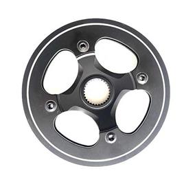 Bafang Bg Max01-010702a Narrow/wide Chainwheel Prateado