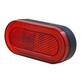 Spanninga Halo Xer E-bike 50 Mm Rear Light Vermelho