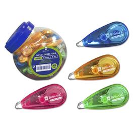 Bismark 5 X8 M Correction Tape 48 Units Transparente