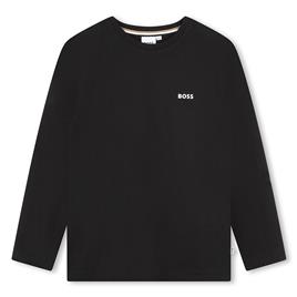 Boss J51212 Long Sleeve T-shirt Preto 12 Years
