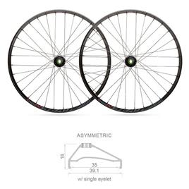 Blackjack Ready 27.5´´ 6b Disc Tubeless Boost Mtb Wheel Set  15 x 110 / 12 x 148 mm / Shimano/Sram HG