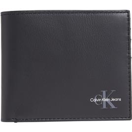 Calvin Klein Jeans Monogram Soft Bifold Wallet Preto  Homem