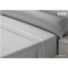 Tejidos Reina Ankara Flannel Triptych Sheet Set Clx Ankara C-5 160 Cm