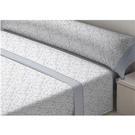 Tejidos Reina Tila Clx Tila C-5 Flannel Triptych Sheet Set 90 Cm