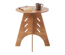 Mesa auxiliar com junta de espinha 36x36