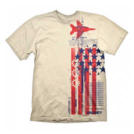 Dpi Cold War Top Secret Crema Call Of Duty Short Sleeve T-shirt Beige S