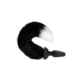 Whipsmart 4.9´´ Vibrating Plug With 14´´ Indogo Fox Tail Anal Plug