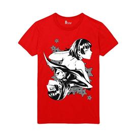 Plaion Persona 5 Makoto Playing Card Short Sleeve T-shirt  2XL