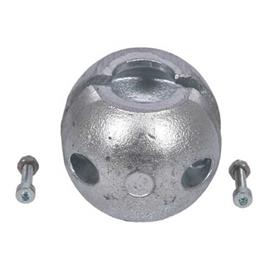 Super Marine Shaft Nut Zinc Anode Prateado 38 mm