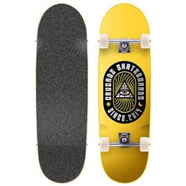 Cruzade Eye 9.25´´x32´´ Skateboard Amarelo 32.0 Inches