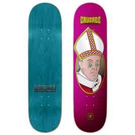 Cruzade Portrait 8.25´´x31.65´´ Skateboard Deck Rosa 31.65 Inches