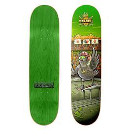 Cruzade Pigeon King 8.125´´x31.60´´ Skateboard Deck Verde 31.60 Inches