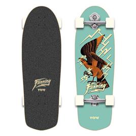 Yow Fanning Falcon Driver 32.5´´ Signature Series Surfskate Dourado 10.25 Inches