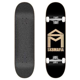 Sk8mafia House Logo Stained 8.0´´x31.85´´ Skateboard Dourado 31.85 Inches