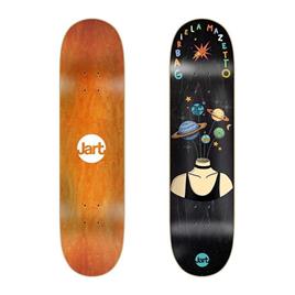 Jart Galaxy Mazetto 8.125´´x31.60´´ Hc Skateboard Deck Dourado 31.60 Inches