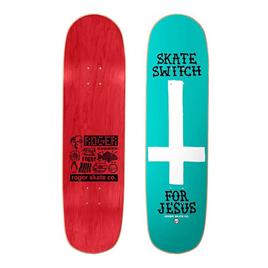 Roger Skate Switch 8.625´´x32.16´´ High Concave Square Skateboard Deck Vermelho 32.16 Inches