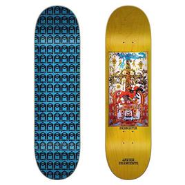 Sk8mafia Tec Sarmiento 8.0´´x32´´ Skateboard Deck Dourado 31.28 Inches