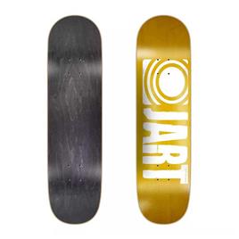 Jart Classic 8.5´´x31.85´´ Lc Skateboard Deck Dourado 31.85 Inches