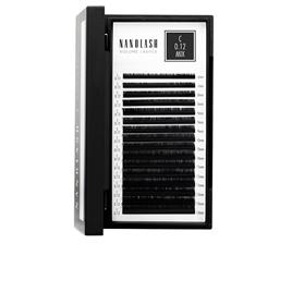 Nanobrow Set of False Eyelashes Volume Lashes 0,12 C #6-13 mm