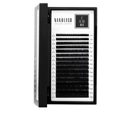 Nanobrow Set of False Eyelashes Volume Lashes 0,10 C #6-13 mm