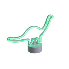 Neon tafellamp wit incl. LED - Dinosaurus