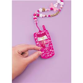 Make It Real Juicy Couture Dial Up The Style Lip Gloss Phone And Diy Lanyard Doll Rosa