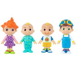 Cocomelon Pack Family Set 4 Units Figure 4 Units Amarelo
