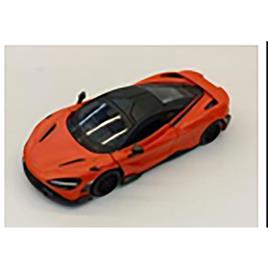 Msz Diecast Model Mclaren 765 Lt 1:24 Doll Laranja
