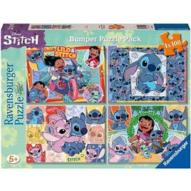 Ravensburger Puzzle Stitch 4x100 Units Colorido