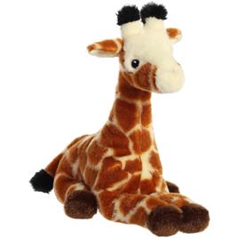 Eco Nation Aurora Giraffe Teddy Castanho 24 cm