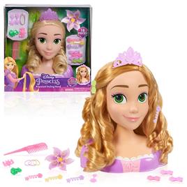 Just Play Disney Princess Tangled Rapunzel Styling Head With 18 Accessories Doll Rosa