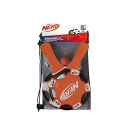 Happy People Nerf Neoprene Rackets Set With Pvc Ball Doll Laranja