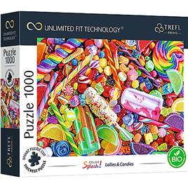 Trefl Trefl Prime Color Splash Cubic Gradient Lollies And Candies 1000 Units Puzzle