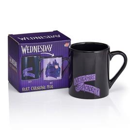 Wednesday Giftable Heat Reveal Mug Wednesday And Thing Doll