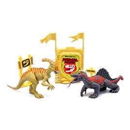 Lanard Primal Clash Toy Dino Faceoff Doll Amarelo