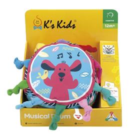 K´s Kids Kskids Activity Toy Soft Musical Drum Doll Colorido