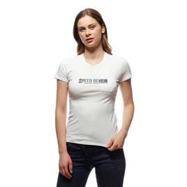 Dainese Outlet Demon Pocket Short Sleeve T-shirt Branco 2XL Mulher