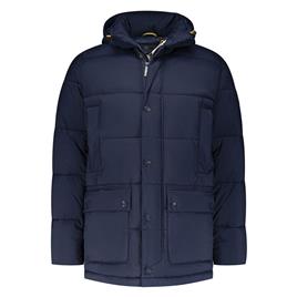 Nza New Zealand Jeremiah Padded Jacket Azul L Homem