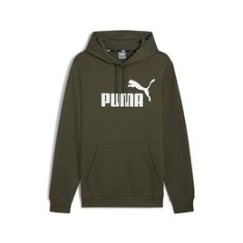 Puma Ess Big Logo Hoodie Verde L Homem